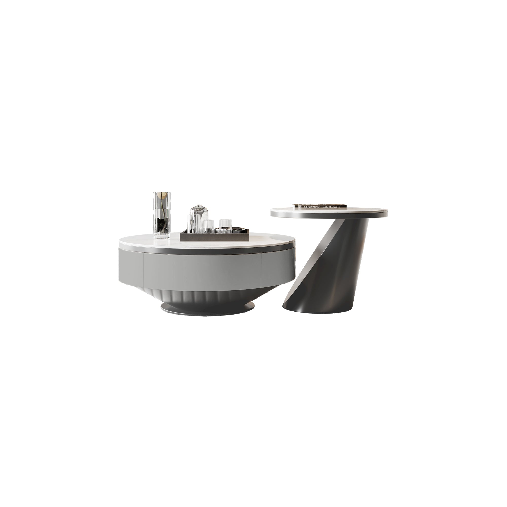 Round Coffee Table Set