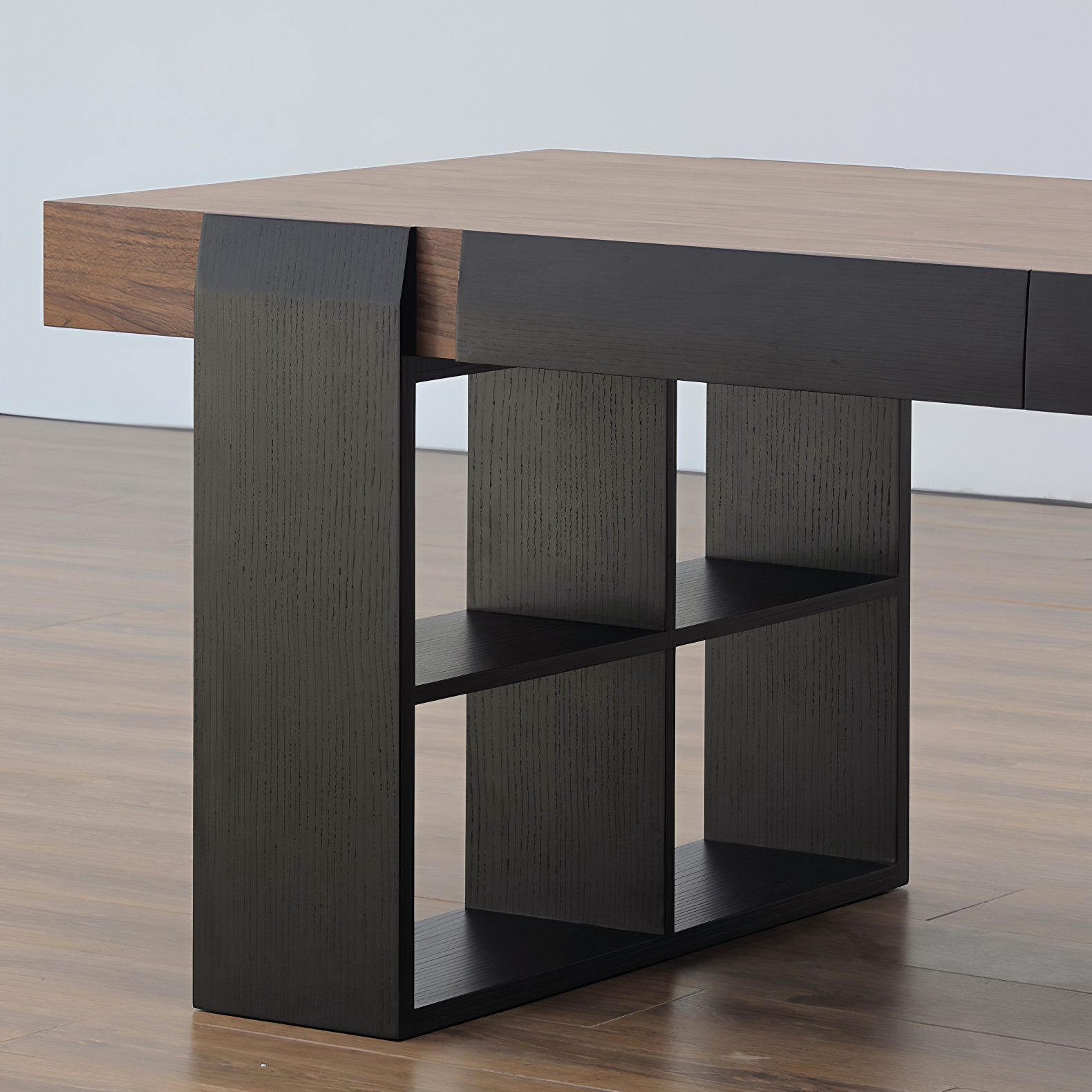 Modern Walnut Writing Desk