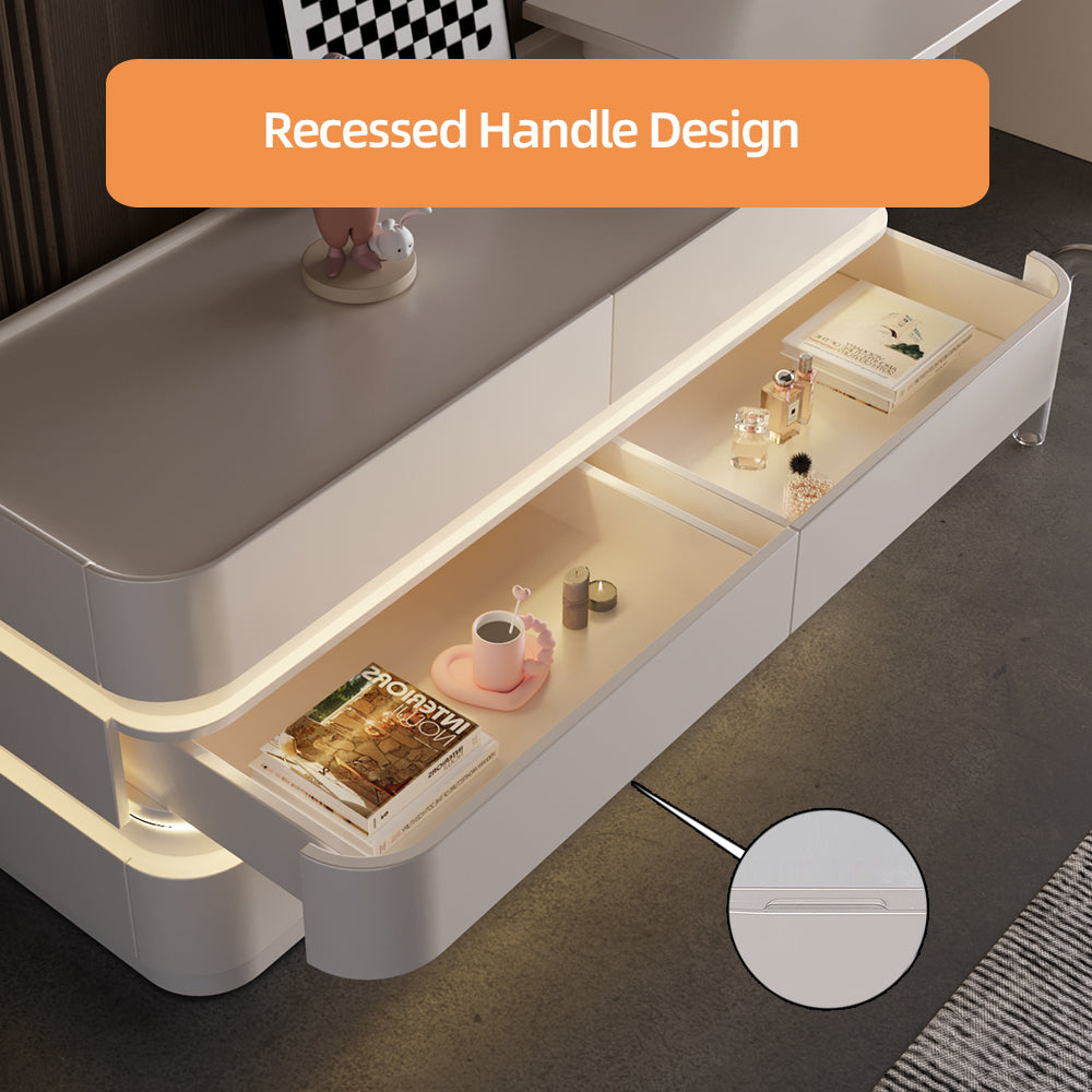 Modern Cream Dressing Table