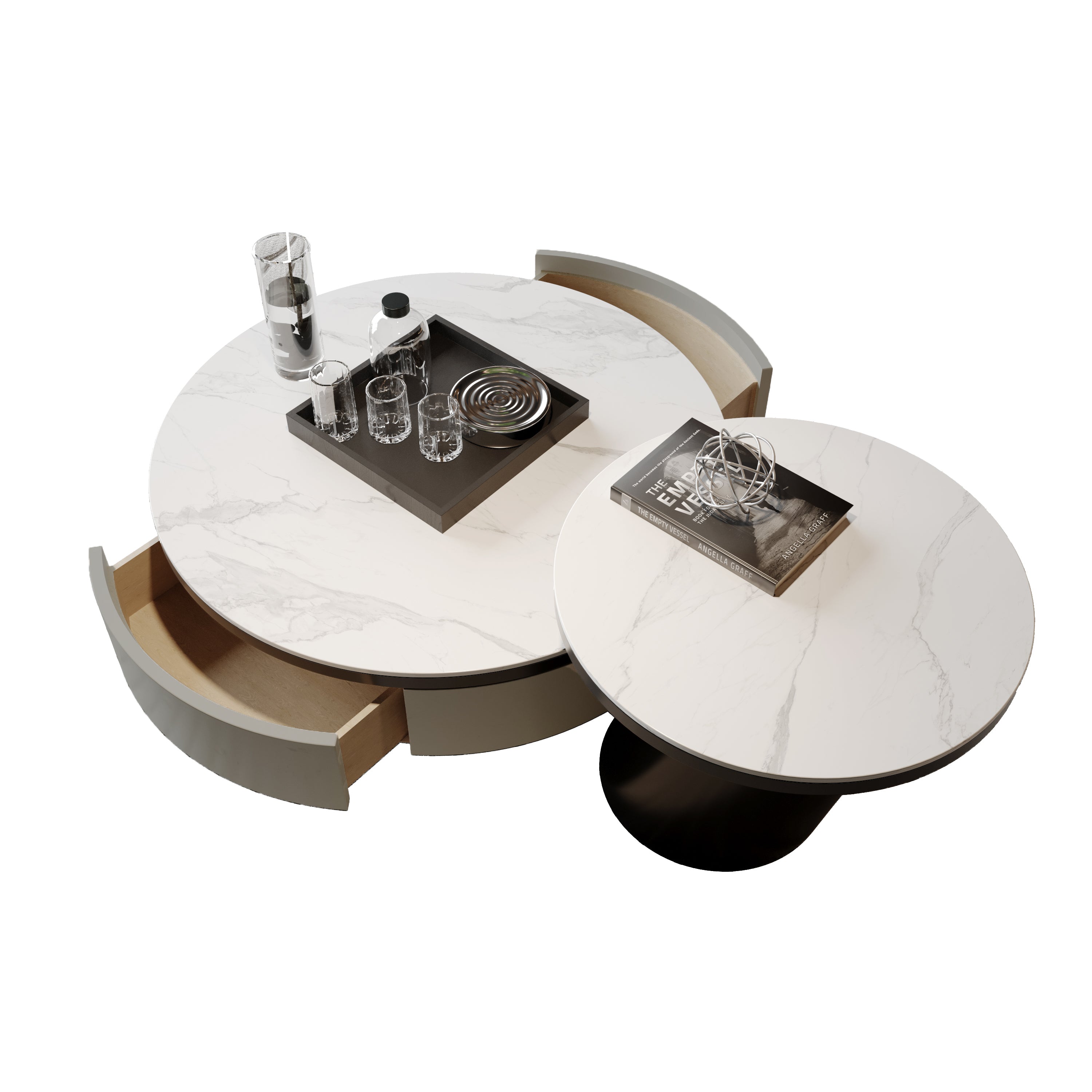 Round Coffee Table Set