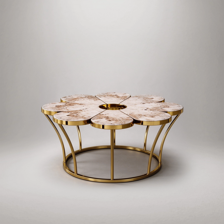 Gold | White background