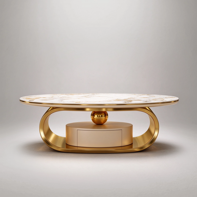 Gold | White background