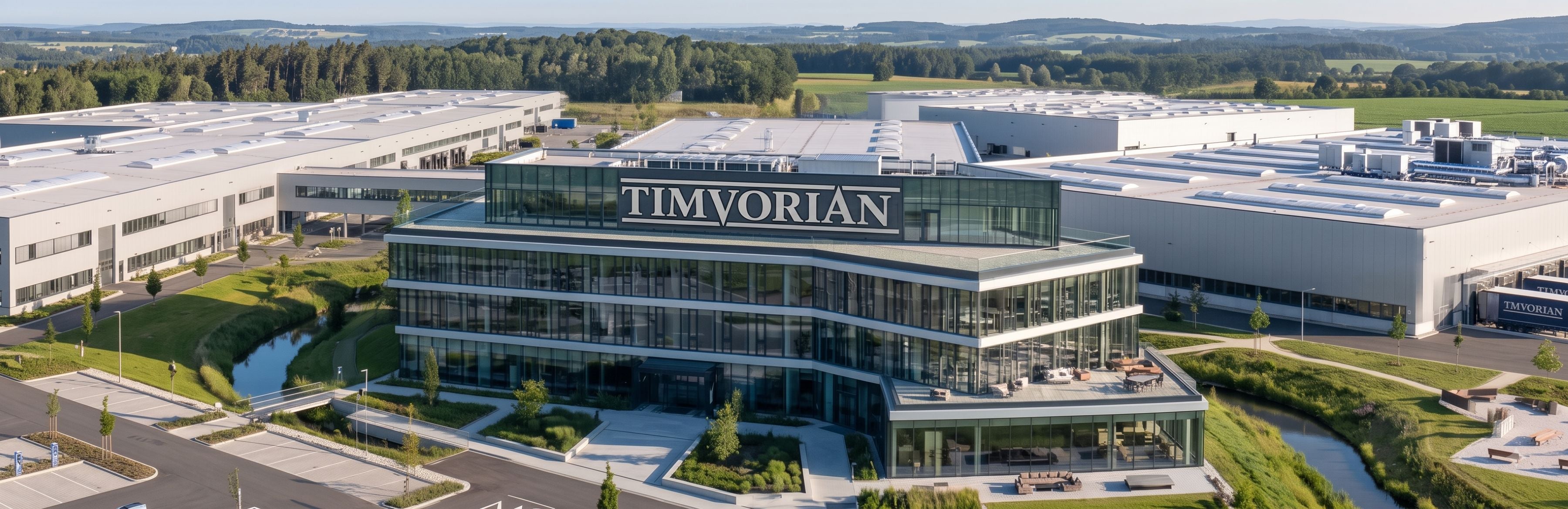 Concept visualization of Timvorian’s independent supplier and fulfillment network