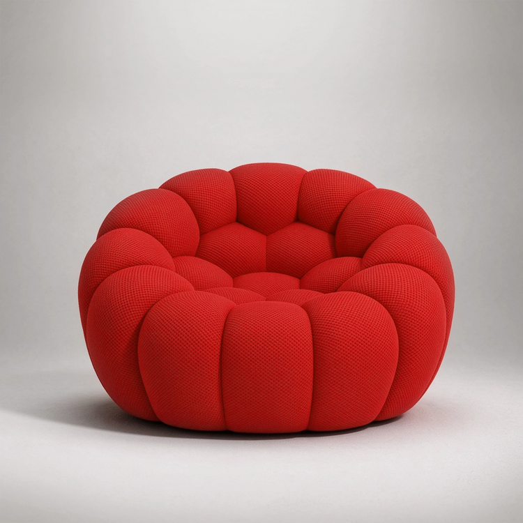 Red | White background